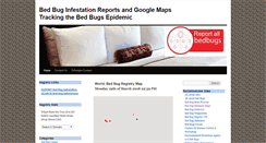 Desktop Screenshot of bedbugpestcontrol.com